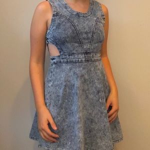 acid wash dress